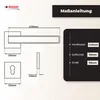 DOMINO Türgriff Drückergarnitur PZ - Profilzylinder Set | Produktbild-Vorschau 7