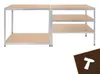 Metalen schap met 5 planken voor in de garage, 180 x 100 x Productafbeelding-voorbeeld 2