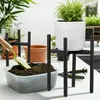 Set da 2 portavasi Relaxdays, larghezza regolabile, LxP: Anteprima dell’immagine prodotto 2