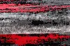 Tapiso Läufer MAYA Modern Grau Rot Schwarz Wohnzimmer  80 x Produktbild-Vorschau 3