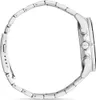A side view of a silver metal watch with a linked band, shown against a white background. Produktbild-Vorschau