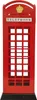 Rote Telefonzelle Schirmständer - Spazierstockständer Produktbild-Vorschau 2