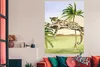 MuchoWow® Poster Panther - Safari - Aquarell 120x180 cm - Produktbild-Vorschau 3