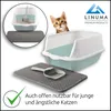 LINUMA® Mintgrün Katzenklo, Katzentoilette, Katzenklo mit Produktbild-Vorschau 8