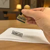 Holzstempel "Gönn dir!" robust eckiges Design 3,5 x 1,5 cm Produktbild-Vorschau 5