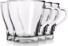 Set di 4 tazze da caffè/tè Excellent Houseware, vetro, Anteprima dell’immagine prodotto 1