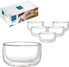 6x Kadum Dessertschüsseln "Bavaria" aus Borosilikatglas Produktbild-Vorschau 1