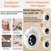 360° drehbarer elektrischer Nagelknipser, 3-in-1 Produktbild-Vorschau 2