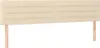 Boxspringbett mit Matratze & LED Creme 200x200 cm Stoff Produktbild-Vorschau 8