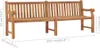 Zahradní lavice 228 cm masivní teakové dřevo Náhled obrázku produktu 7