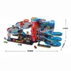 Kinder Parkgarage mit 8 Spielzeugautos & Aufzug XXL Produktbild-Vorschau 3