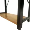 Biurko duże z półkami dąb sękowany do biura 120x60x120 VB6O Podgląd zdjęcia produktu 10