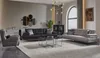Luxus Sofagarnitur 331 Sitzer Dreisitzer Sofa Sessel Stoff Produktbild-Vorschau 3