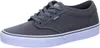 A single gray Vans Atwood Canvas-Trainer shoe is shown from a side-angle on a white background. Produktbild-Vorschau
