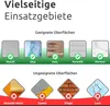 ECENCE Handtuchhalter ohne Bohren selbstklebend gebürstet Produktbild-Vorschau 7
