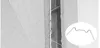 A close-up view of a metal clip used for greenhouse glass, shown in a groove between two panels. A magnified inset shows the shape of the clip. Náhled obrázku produktu