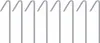 vidaXL Profi-Partyzelt Faltbar 3×4 m Stahl Creme Produktbild-Vorschau 5