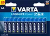 A pack of Varta AA batteries. Podgląd zdjęcia produktu
