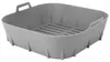 Vilde | Insert pour friteuse à air chaud - Gris - 22x22 cm Voir les images du produit 3