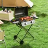 Outsunny Gasgrill 5,6 KW Grillwagen inkl 2 Produktbild-Vorschau 8
