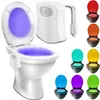 Lampa toaletowa LED z czujnikiem ruchu i światła Podgląd zdjęcia produktu 2
