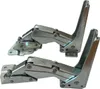 Two metal hinges are placed against a white background. Produktbild-Vorschau