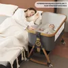 OYAJIA  Beistellbett 3 in 1 Beistellbett Stubenwagen Produktbild-Vorschau 3
