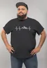 Herren T-Shirt Berge Wandern Herzschlag Puls EGK Geschenk Produktbild-Vorschau 4