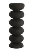 A black decorative pillar or column. Produktbild-Vorschau