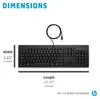 HP 125 - Tastatur - USB - Spanisch - für HP 34, Elite Produktbild-Vorschau 4
