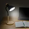 LUMILED Lampada da tavolo E27 presa 13W Nero Dettagli in Anteprima dell’immagine prodotto 4