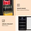 Klarstein Mini chladnička so sklenenými dvierkami, malá Náhľad obrázku produktu 4
