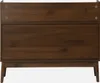 sweeek Vintage Aufbewahrungsmöbel, dunkles Holzdekor, für Produktbild-Vorschau 2
