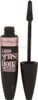 A black mascara tube with a pink band and a mascara wand extended from the top, set against a white background. Anteprima dell’immagine prodotto