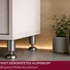 HOOZ® Möbelfüße Aluminium 150 mm 4er Set [HÖHENVERSTELLBAR] Produktbild-Vorschau 5