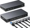 Two Ugreen USB-C docking stations are shown, one slightly behind the other, with cables in the foreground. Produktbild-Vorschau