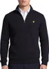 Lyle & Scott Half-Zip-Pullover dunkelblau normale Passform Produktbild-Vorschau 1