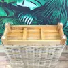 VAN DER LEEDEN Raumtrenner Rattan S klein 60 x 25 x 70 cm Produktbild-Vorschau 3