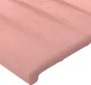 vidaXL Kopfteil mit Ohren Rosa 147x23x118/128 cm Samt Produktbild-Vorschau 5