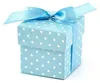 Blaue gepunktete Geschenkboxen 10 Stück Produktbild-Vorschau 4