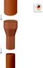 INEFA Reduzierstück Fallrohr, PVC DN75/50 Braun Zubehör Produktbild-Vorschau 3