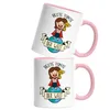 Beste Tante der Welt Pokal Tasse Rosa Lustig Geschenkidee Produktbild-Vorschau 2