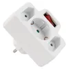 Adapter gniazda McPower, 1x styk uziemiający, 2x Euro, z Podgląd zdjęcia produktu 1