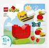The image shows the packaging for a LEGO DUPLO set featuring a flower and a bee. Produktbild-Vorschau