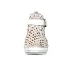 A single white boot is shown from the front against a white background. Produktbild-Vorschau