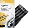 Mont Marte Kohlestift, Künstler-Set mit 12 x Zeichenkohle, Produktbild-Vorschau 1