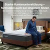 Novilla 7 Zonen Taschenfederkernmatratze 180x200cm Höhe 22 Produktbild-Vorschau 8