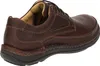 A side view of a brown leather shoe. Anteprima dell’immagine prodotto