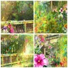 Bilder auf glas - Einteilig - Brücke Park Blume Frühling - Produktbild-Vorschau 8