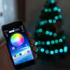 Chytrý LED vánoční řetěz 10 m, 100 LED, Bluetooth ovládání Náhled obrázku produktu 3